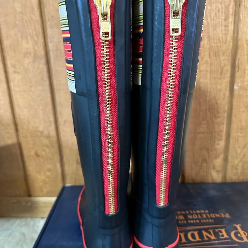 PENDLETON LIMITED EDITION ACADIA NATIONAL PARK TALL BOOT: BLACK: NIB: SZ 5_3
